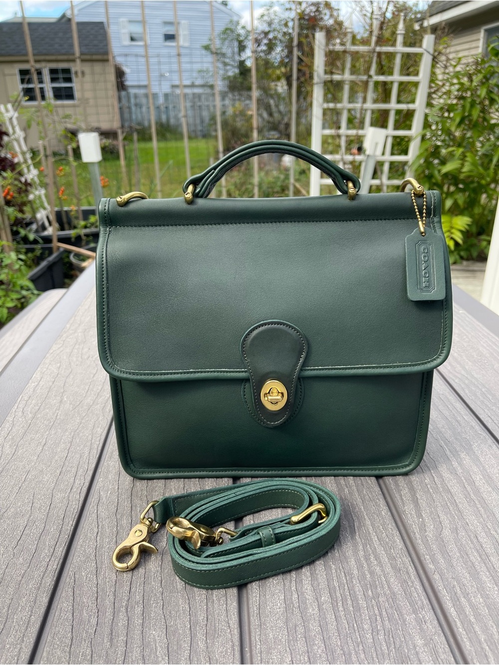 Vintage Coach Bag ( Willis bag )
